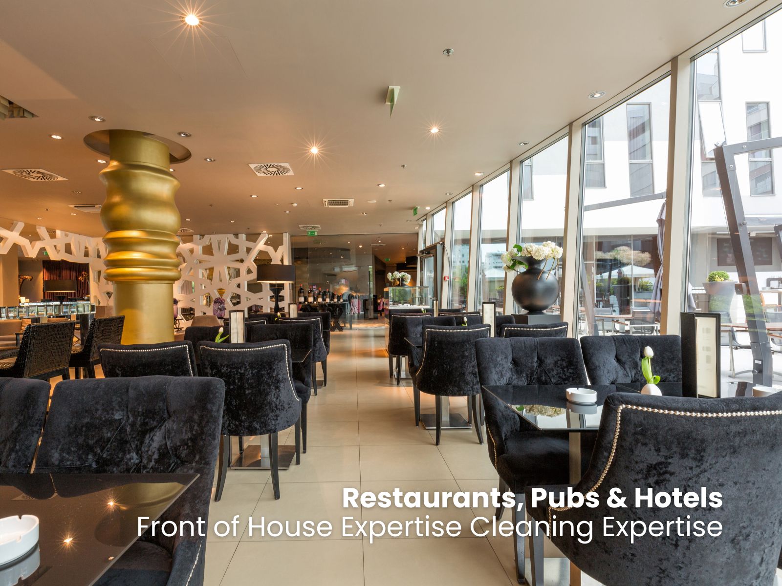 restaurant cleaning front of house expertise